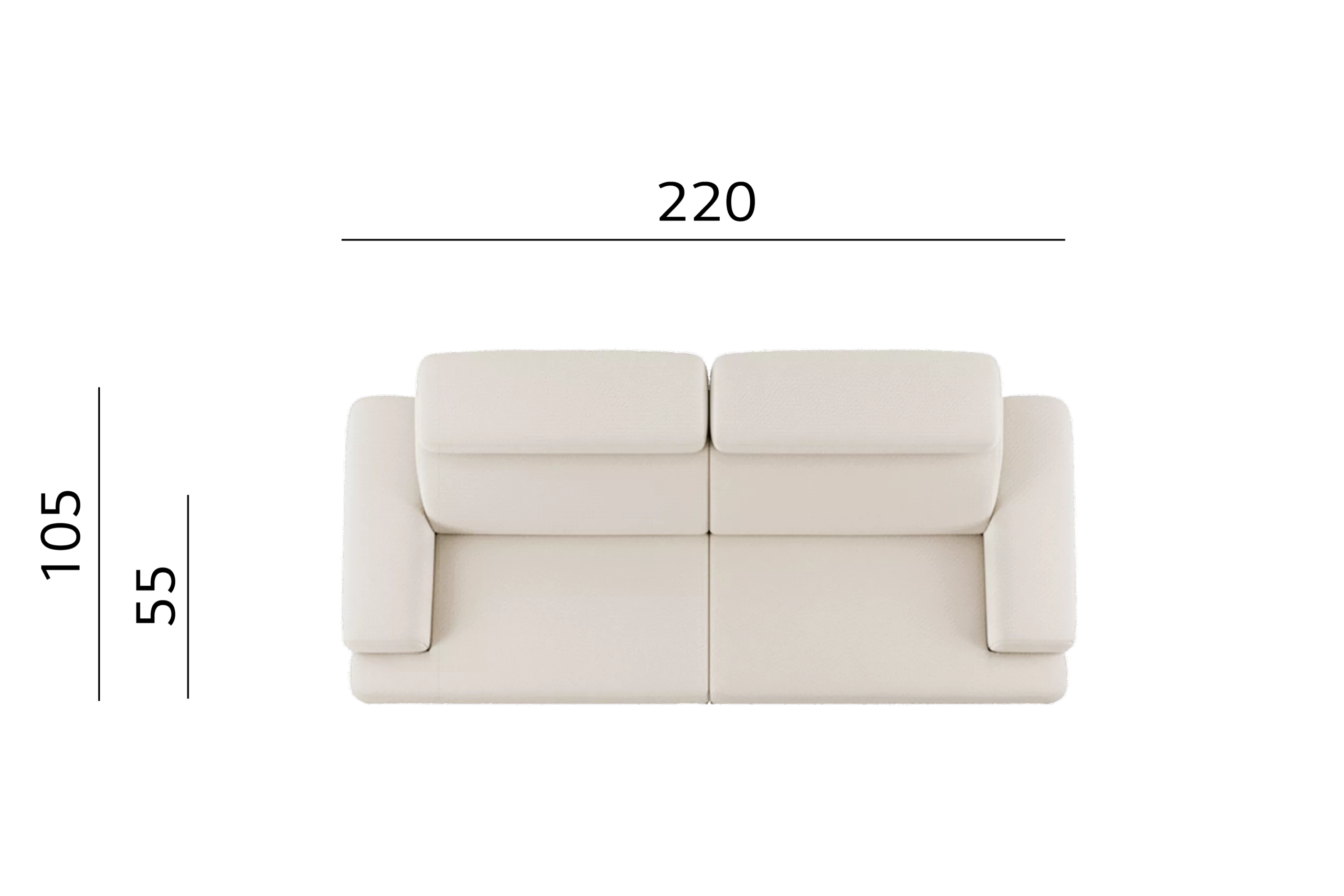 @沙發 上視圖尺寸模板 04 scaled