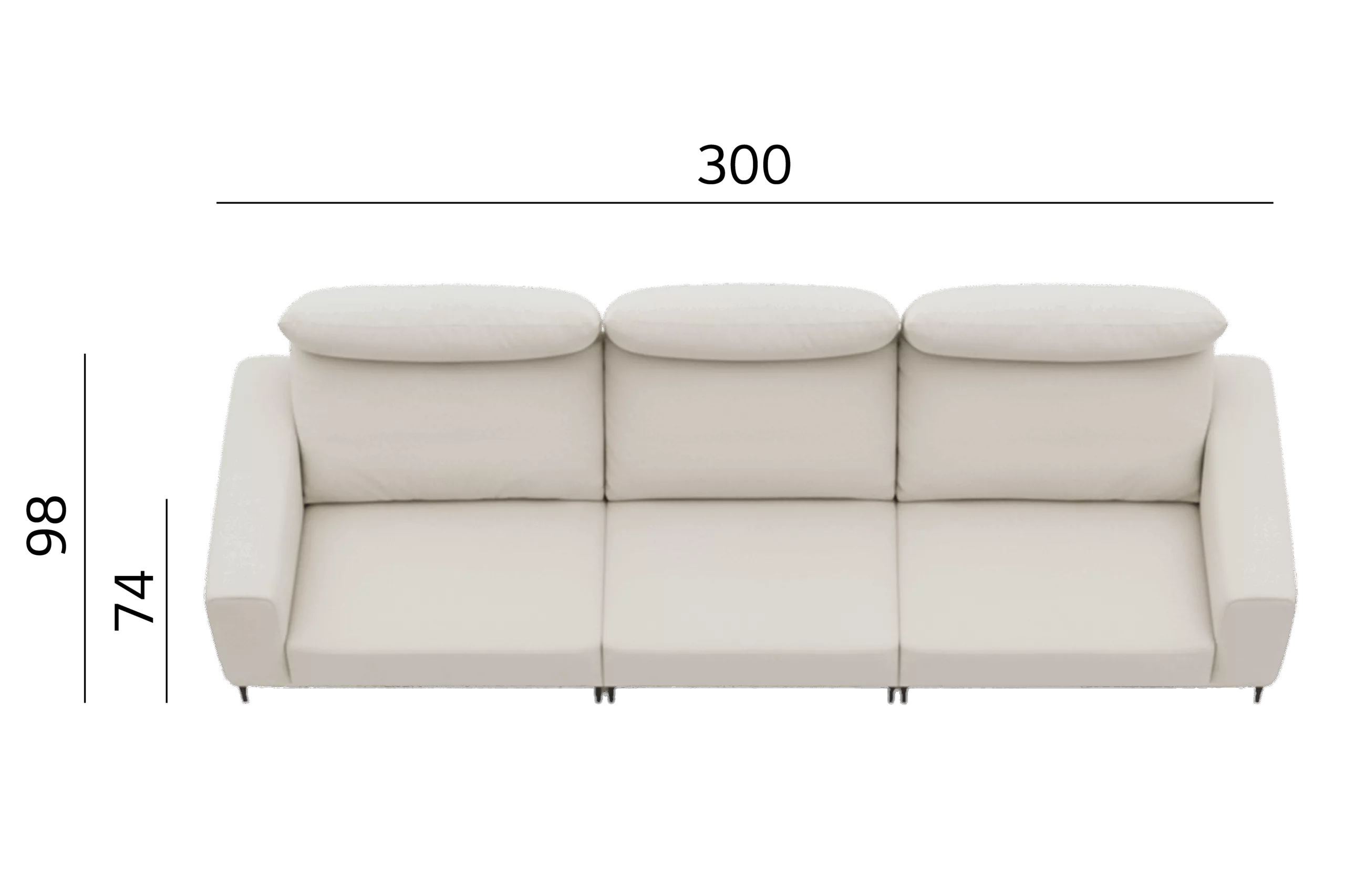 @沙發 上視圖尺寸模板 02 scaled