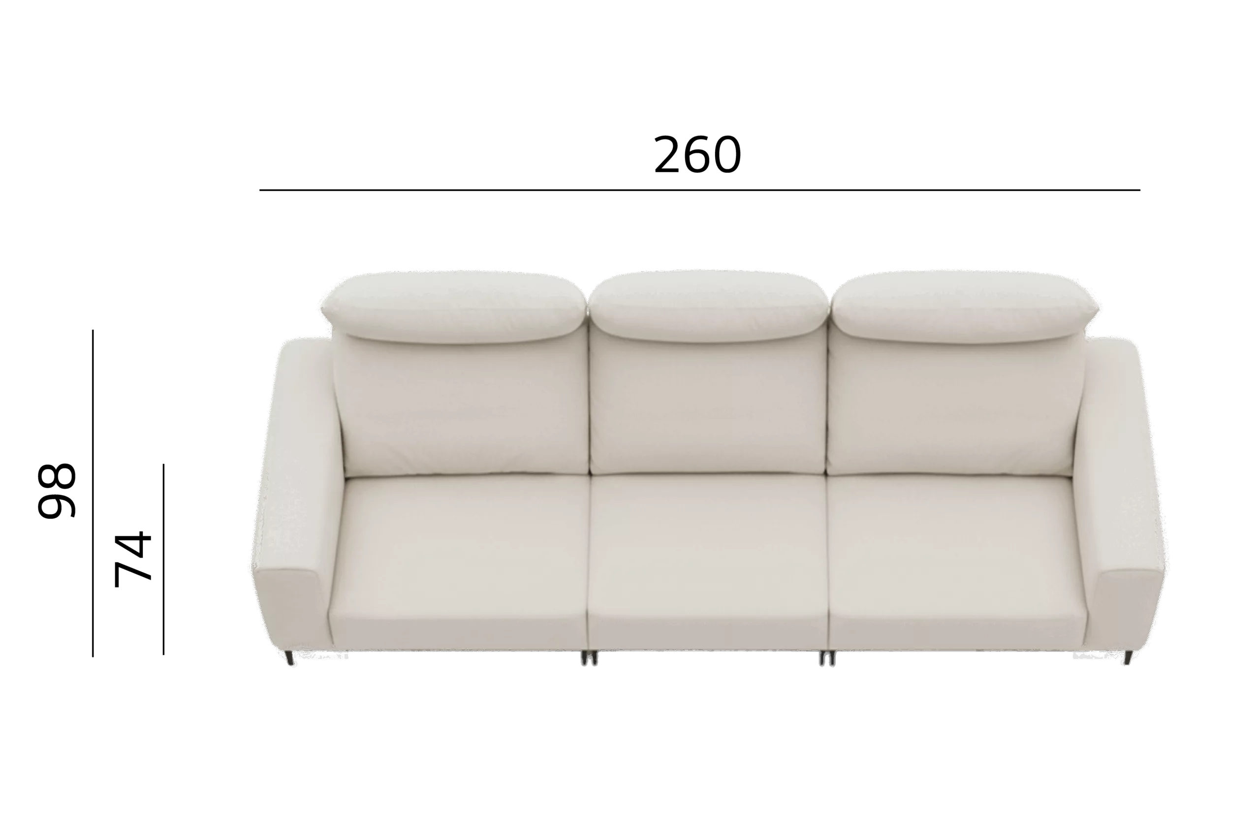 @沙發 上視圖尺寸模板 03 scaled